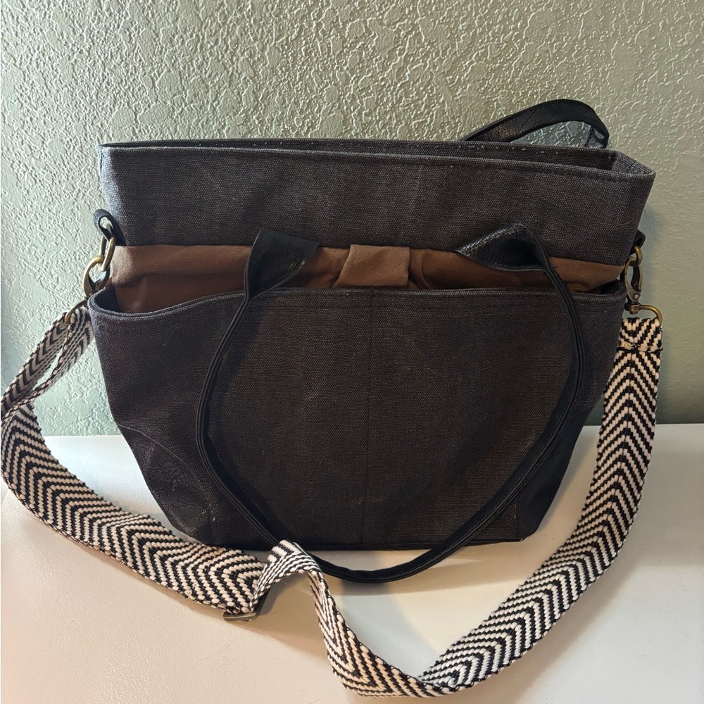 Stylish Black and Brown Women's Bag